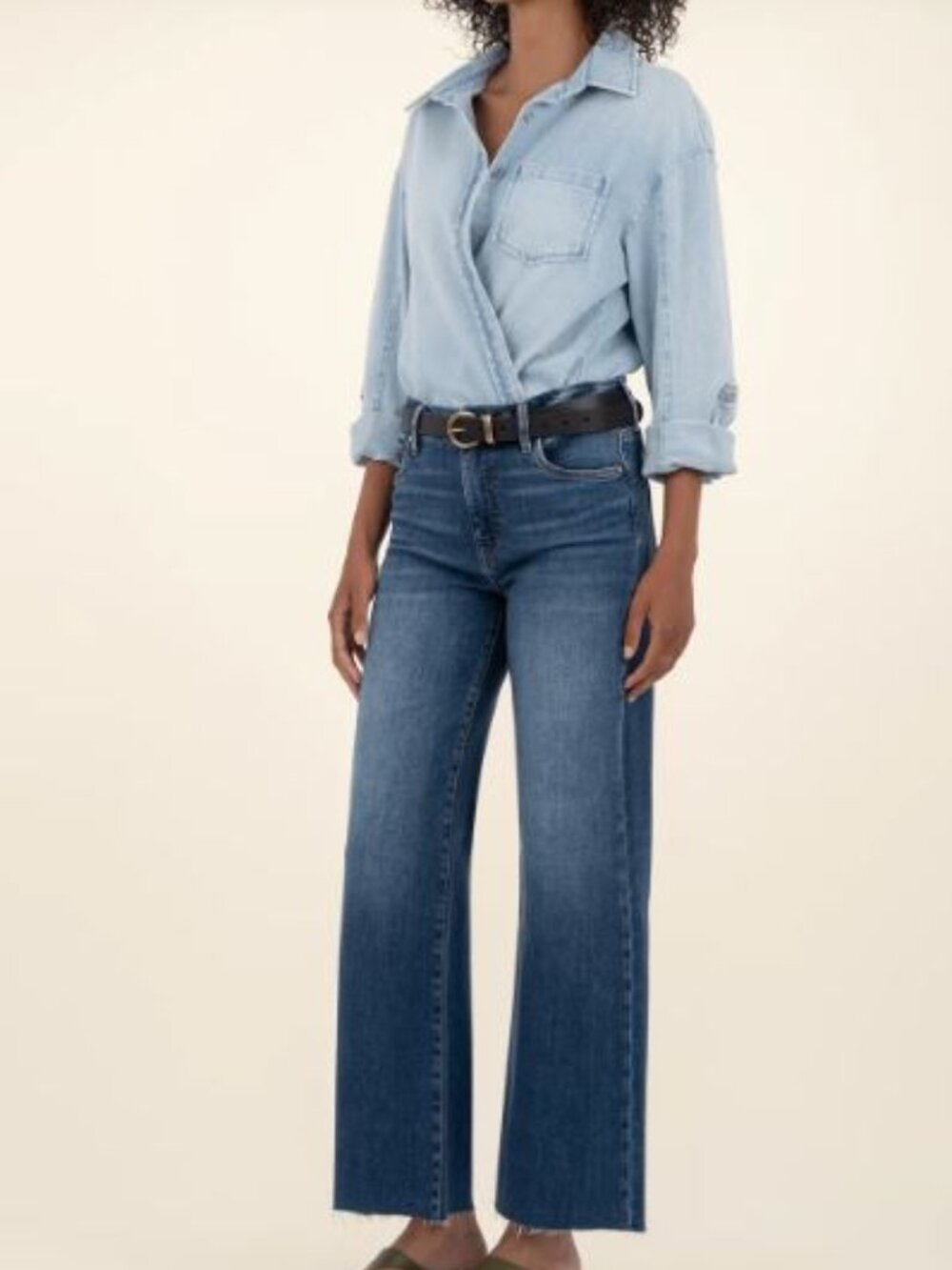 Kut from Kloth Meg High Rise Wide Leg Jeans